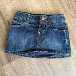 🌺5/$20 GAP Baby Jean Skort